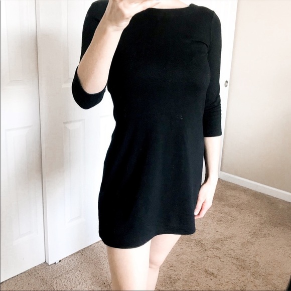 Reformation Wave View Sweater Dress Lace Up Back S - Picture 3 of 9